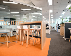 Kancelarijski prostor kompanije Bosch - ne samo za rad, već i za opuštanje 