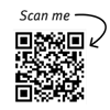 Scan the QR code and download the app